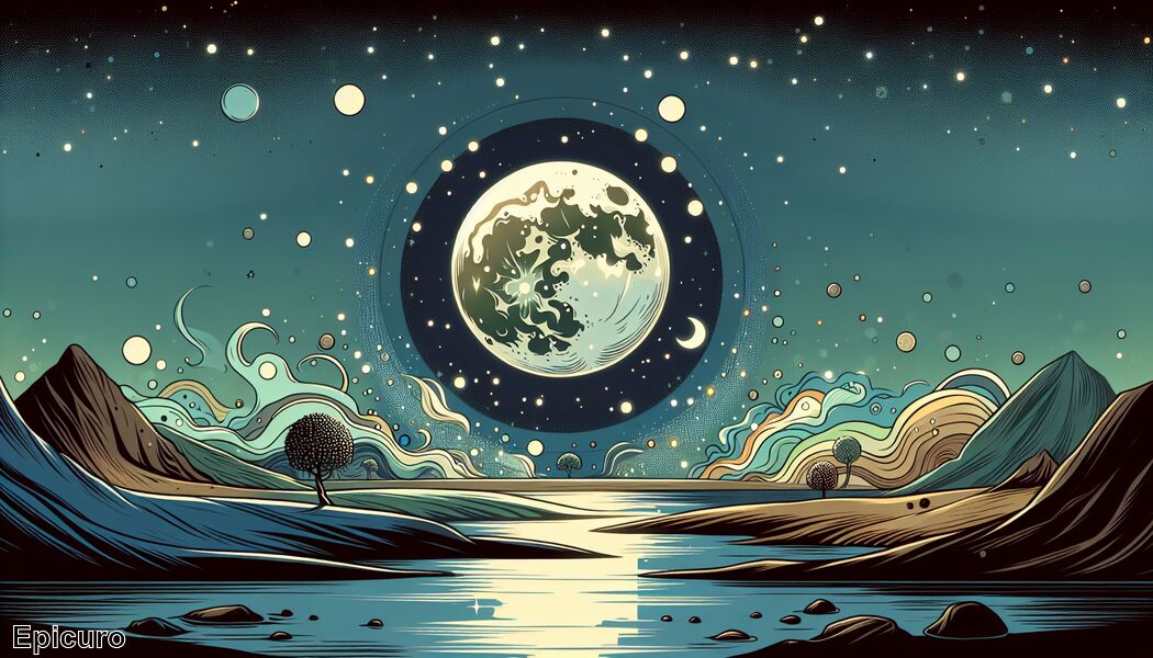 Visualización: canalizar la luz lunar - Saludo a la luna » Armonía y serenidad nocturna