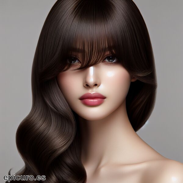 Curtain Bangs » Flequillo que enmarca y embellece