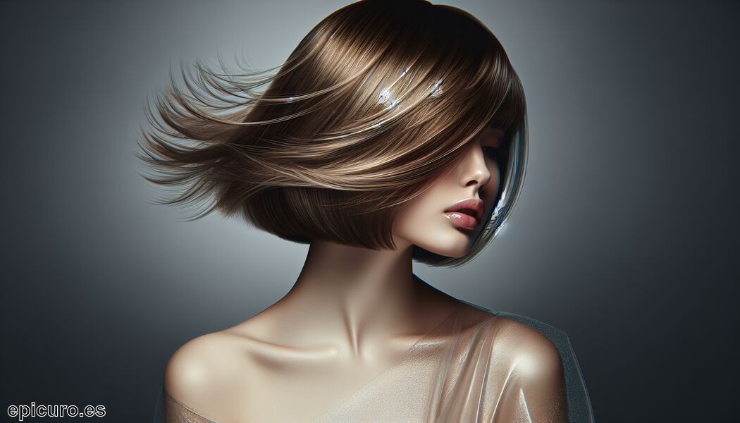 Opciones de estilo con ondas suaves - corte bob pelo fino » Ligereza y movimiento impecables